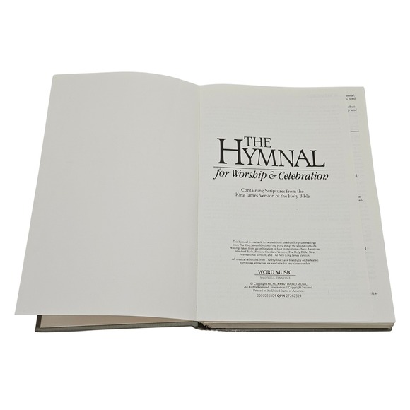 The Hymnal for Worship & Celebration Trinity KJV Vintage 1986 Printed In USA - Picture 13 of 14